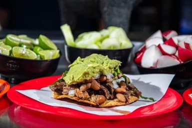 Tostada con Queso
