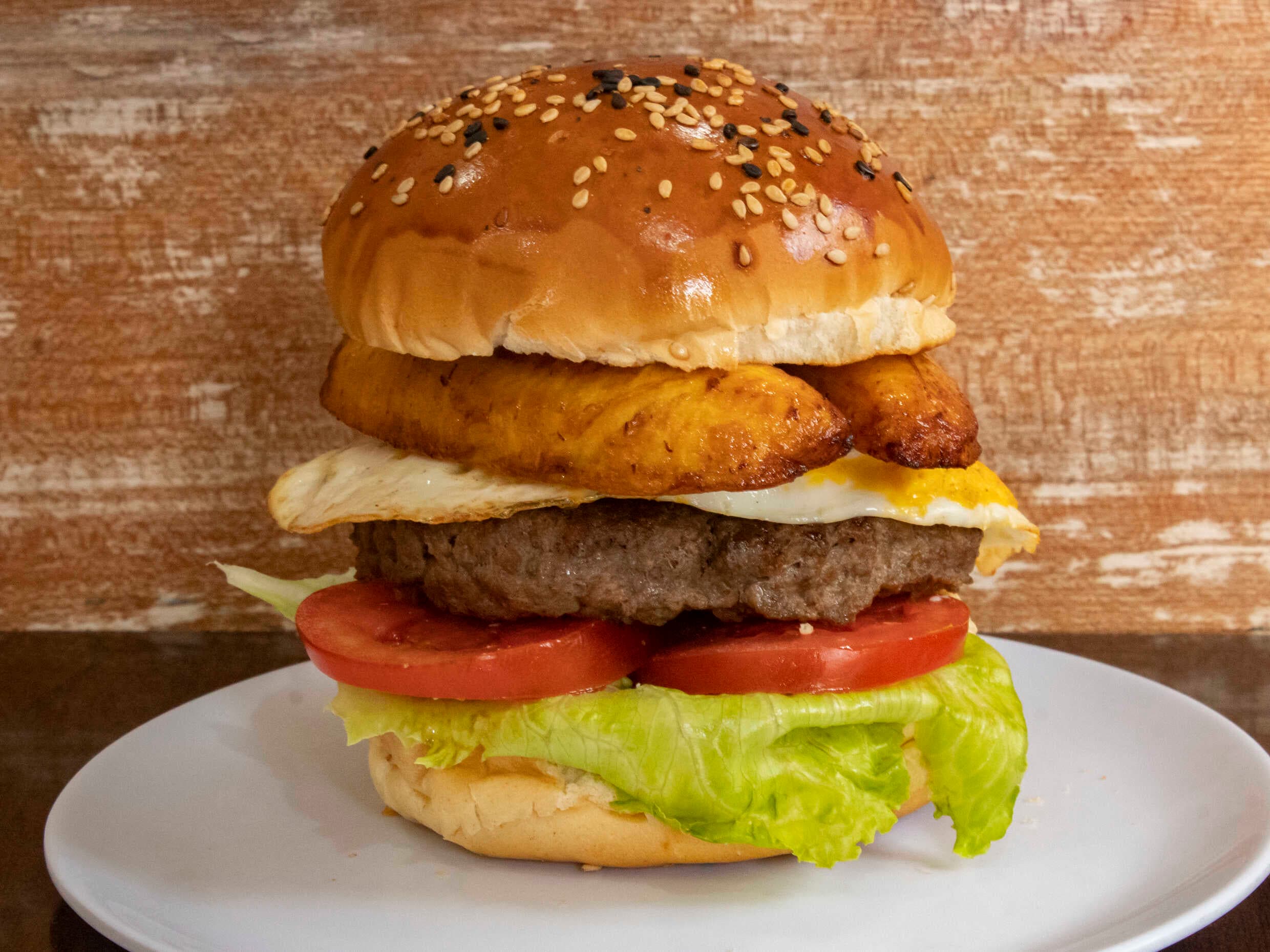 Hamburguesa a lo Pobre