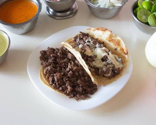 Taco De Fajita Con Queso