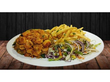Camarones Con Arroz