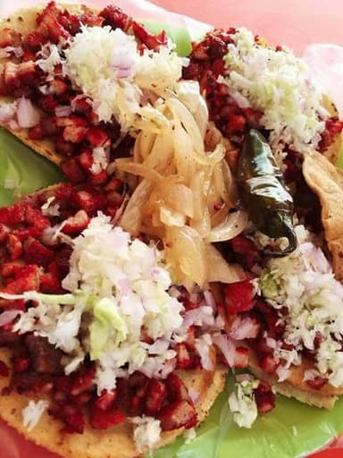 5 tacos de adobada x125