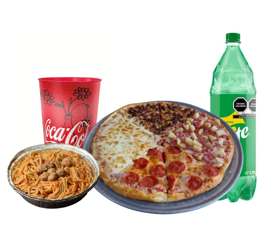 Paquete 4 Estaciones + Familia Coca - Cola 1.75