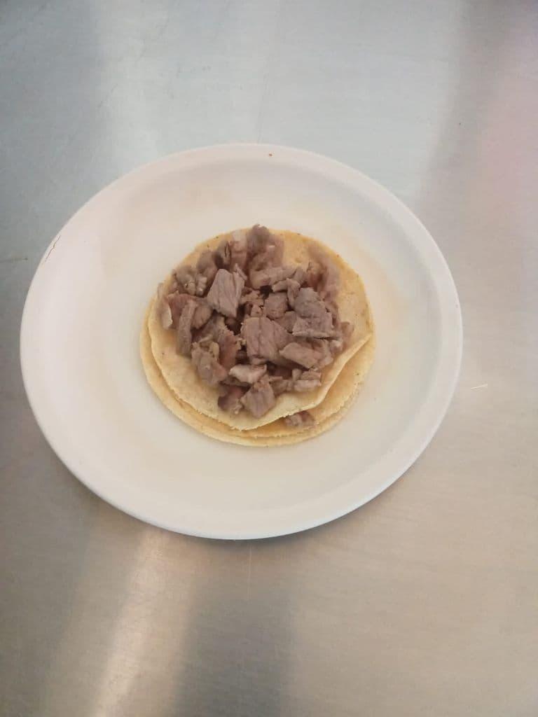 Taco de Bistec Tortilla Maíz