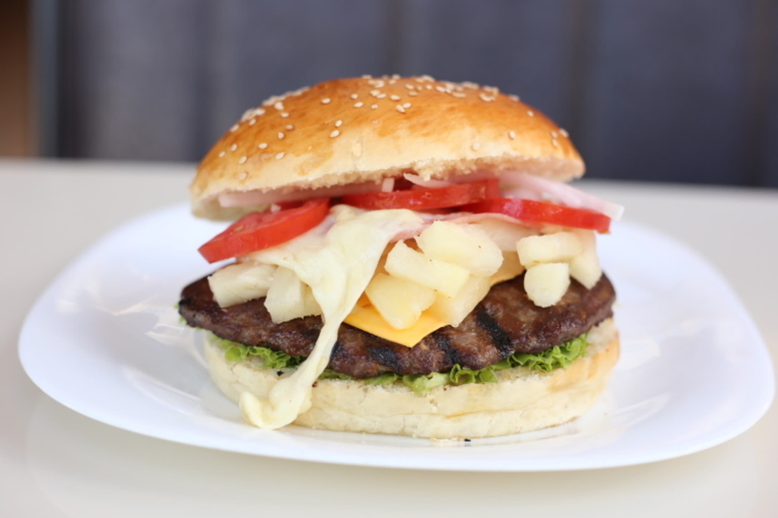 Hamburguesa Hawaiana