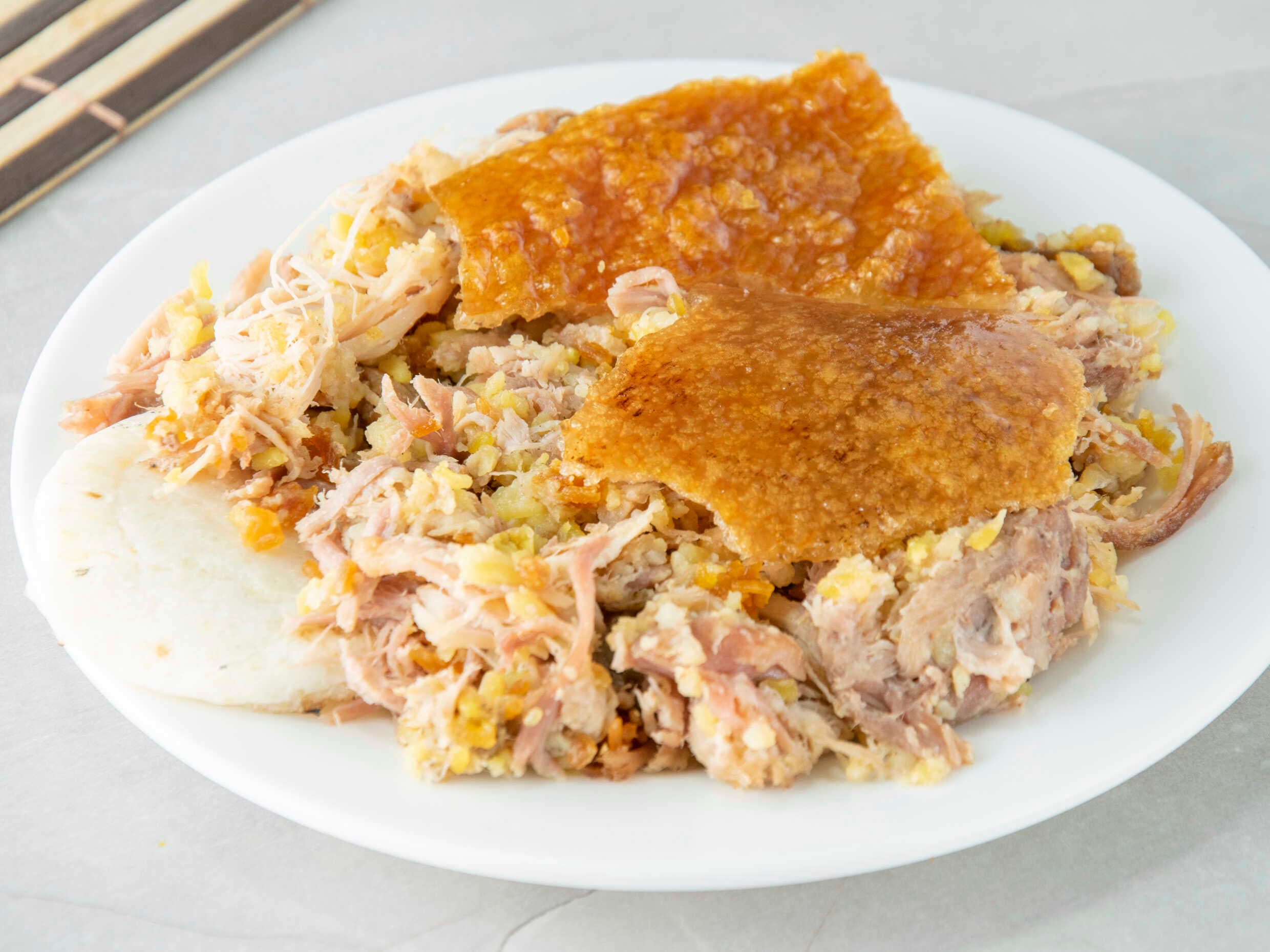 Plato de Lechona 350gr