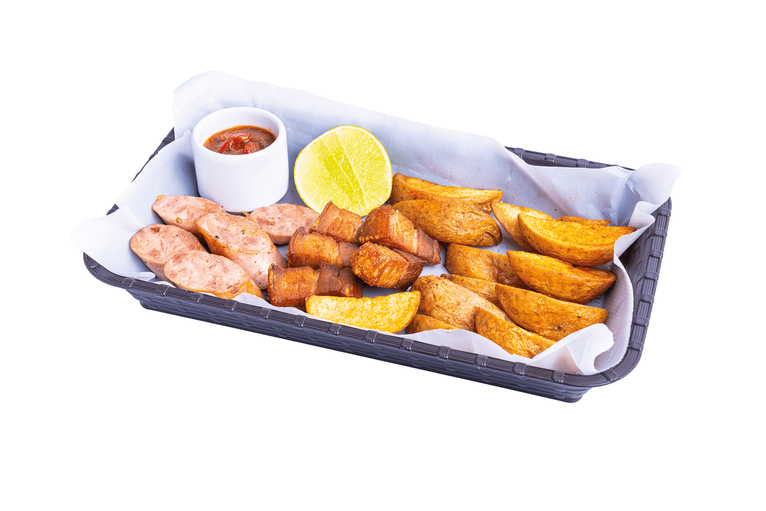 Chicharrón y Chorizo