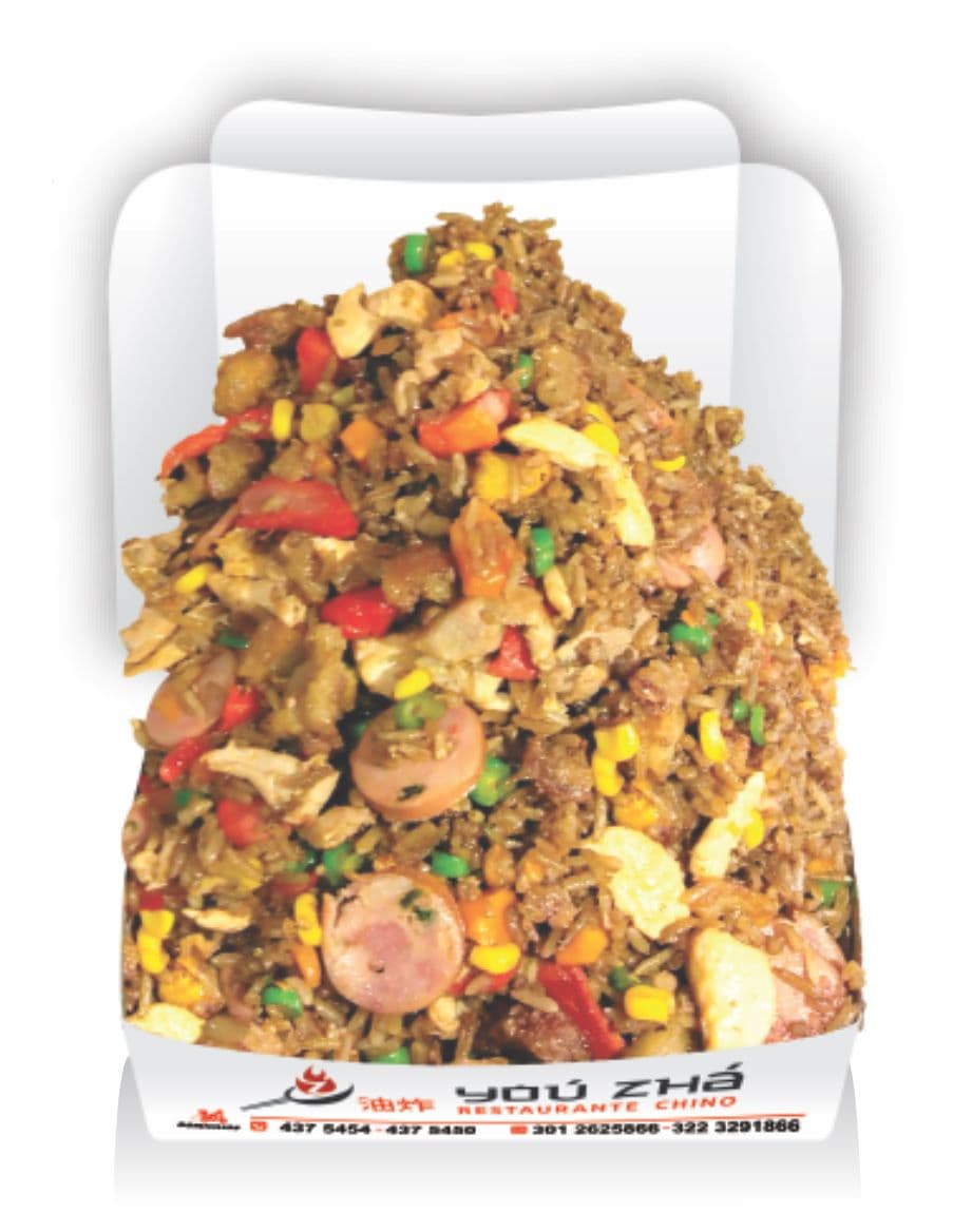 Arroz Ranchero 4 Personas con Coca-Cola 1.5L