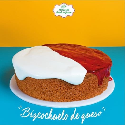 Bizcochuelo de Queso  1/2 L (10-12 Porciones)