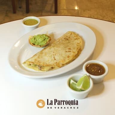 Quesadilla Parroquia