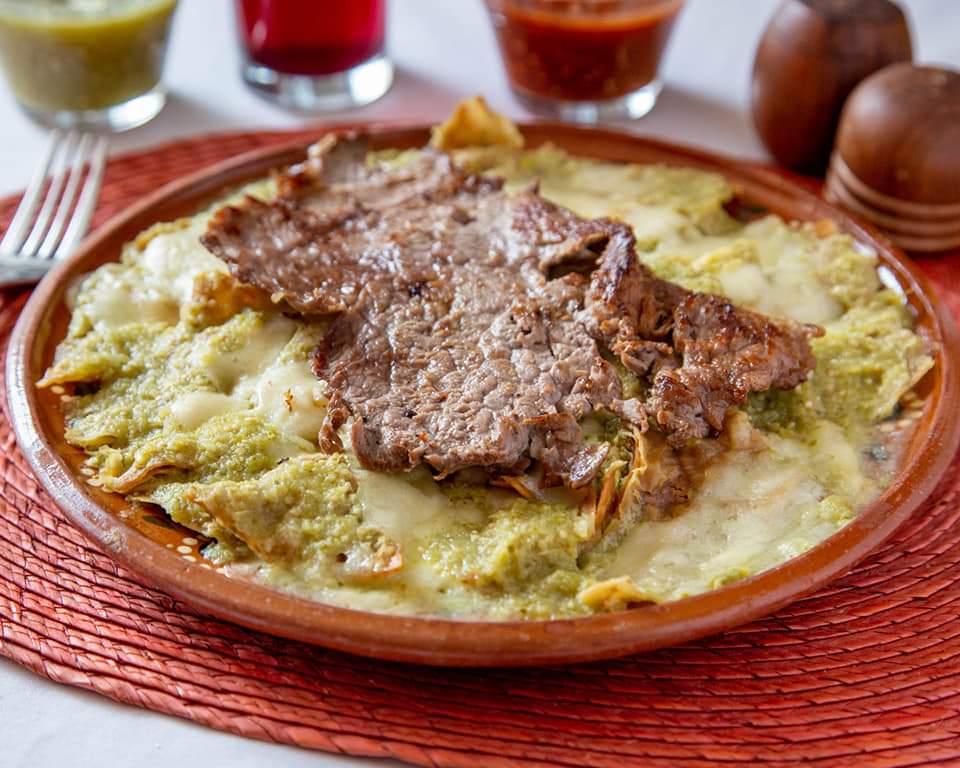 Chilaquiles Arrachera