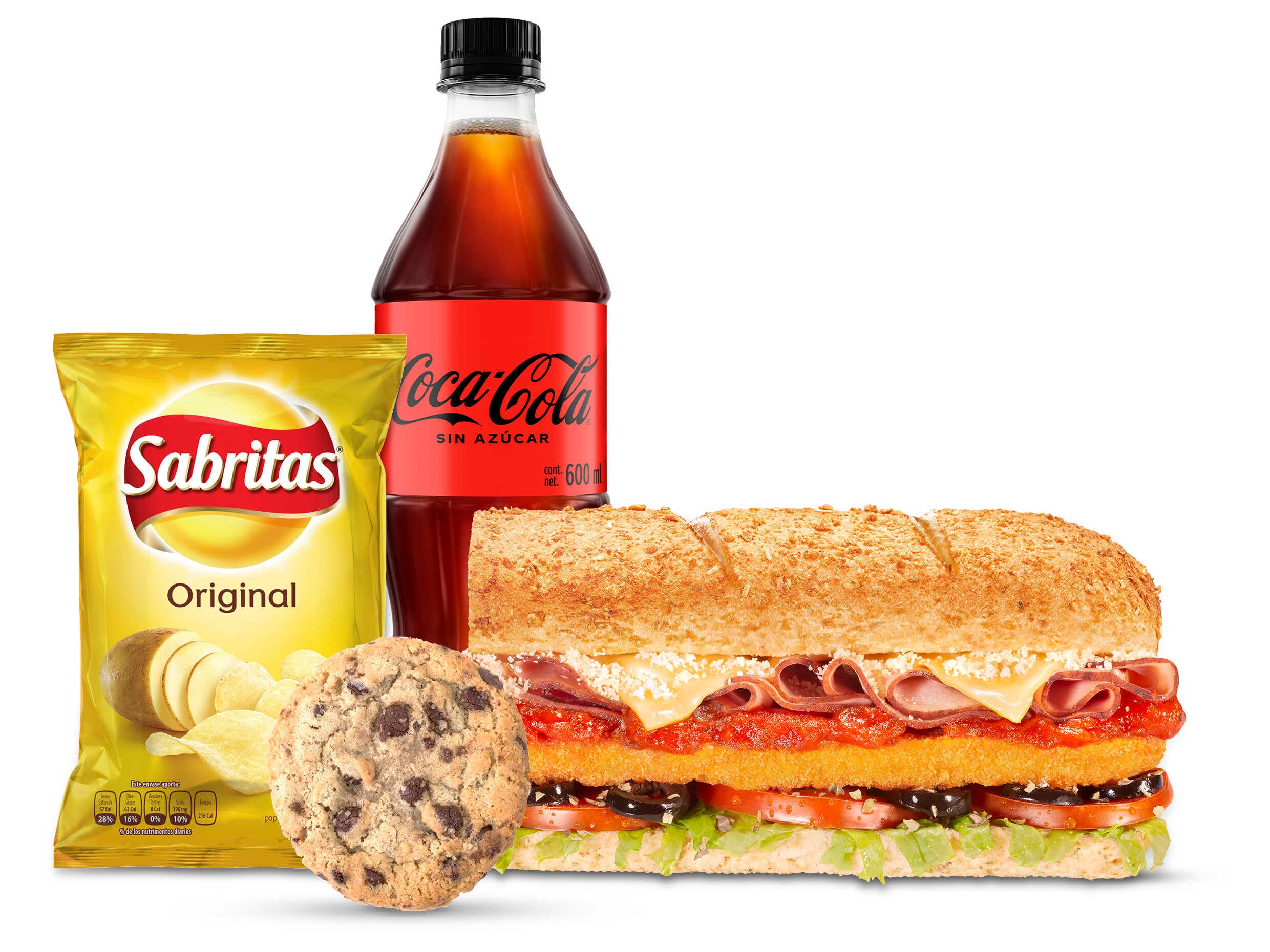 Super Combo Milanesa de Pollo Napolitana