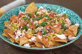 Nachos de pollo