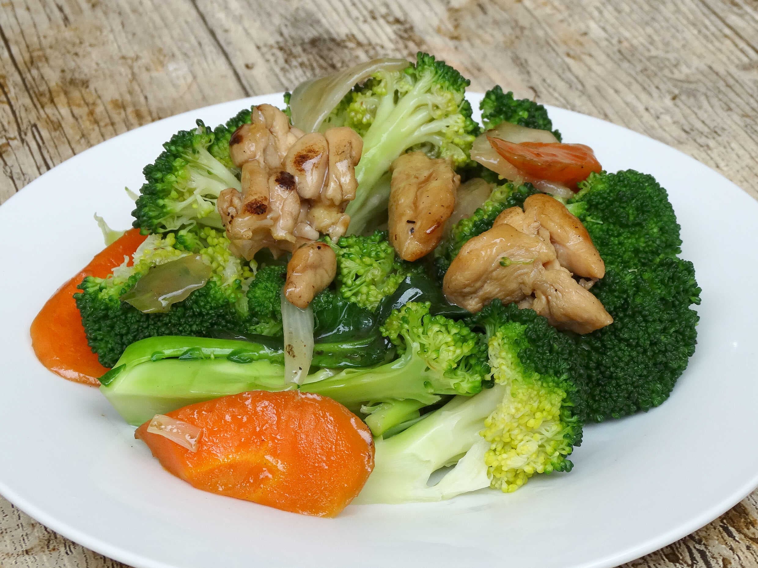 Verduras Mixtas con Pollo (大盒)鸡肉菜花