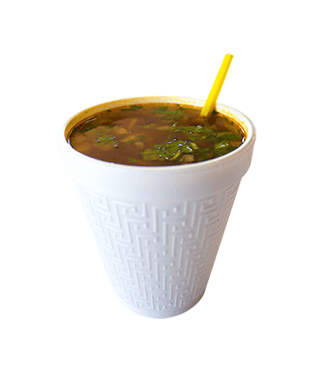 Jugo Chico (consomé) No Carne.