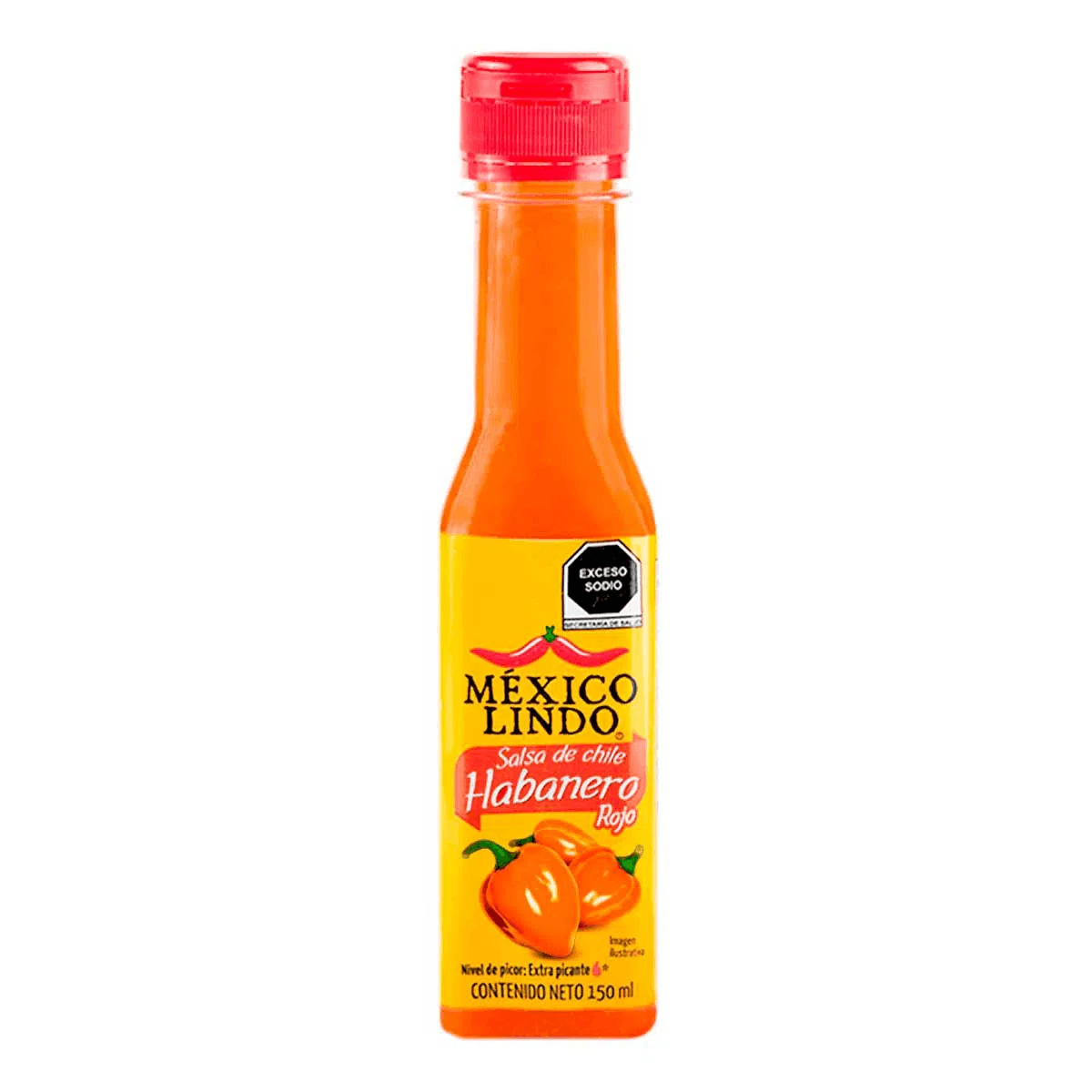 SALSA HABANERA ROJA CASTILLO 150 ML    .
