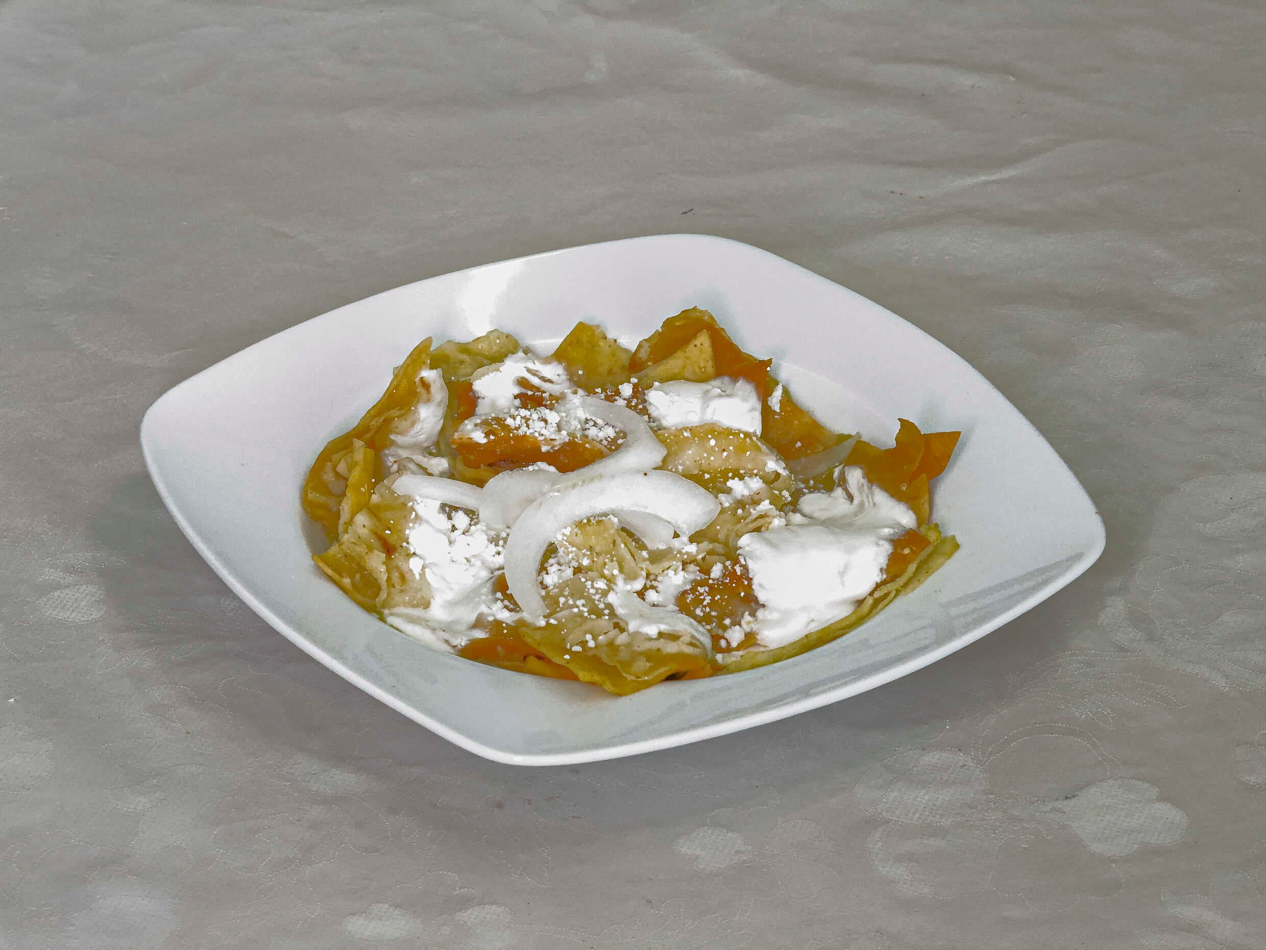 Chilaquiles Verdes Sencillos