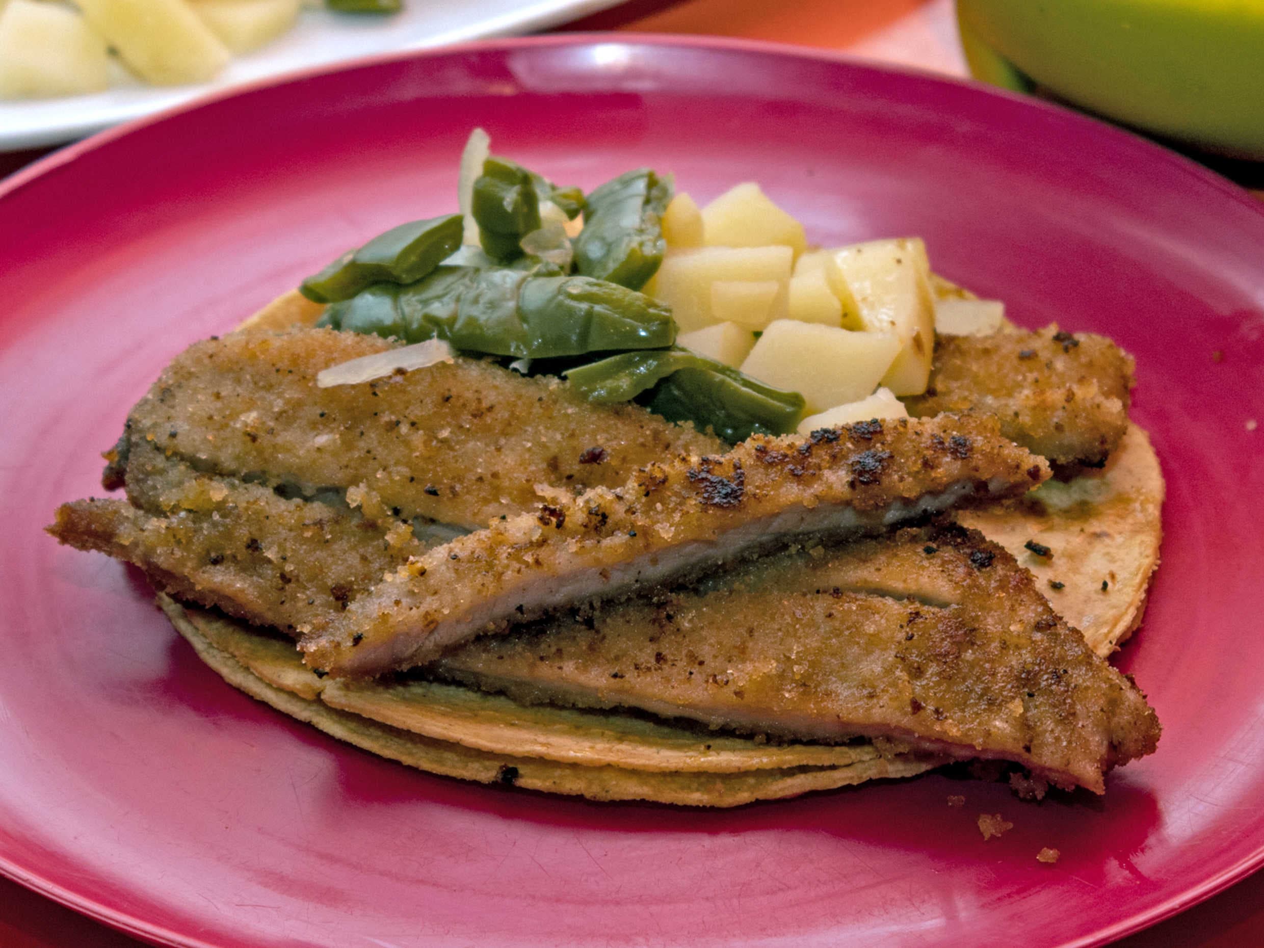 Taco de Milanesa