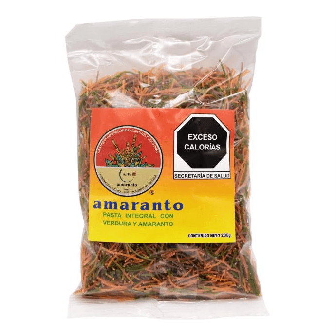 PASTA INTEGRAL AMARANTO FIDEO 200 G