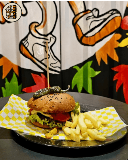 Hamburguesa Piña Flow