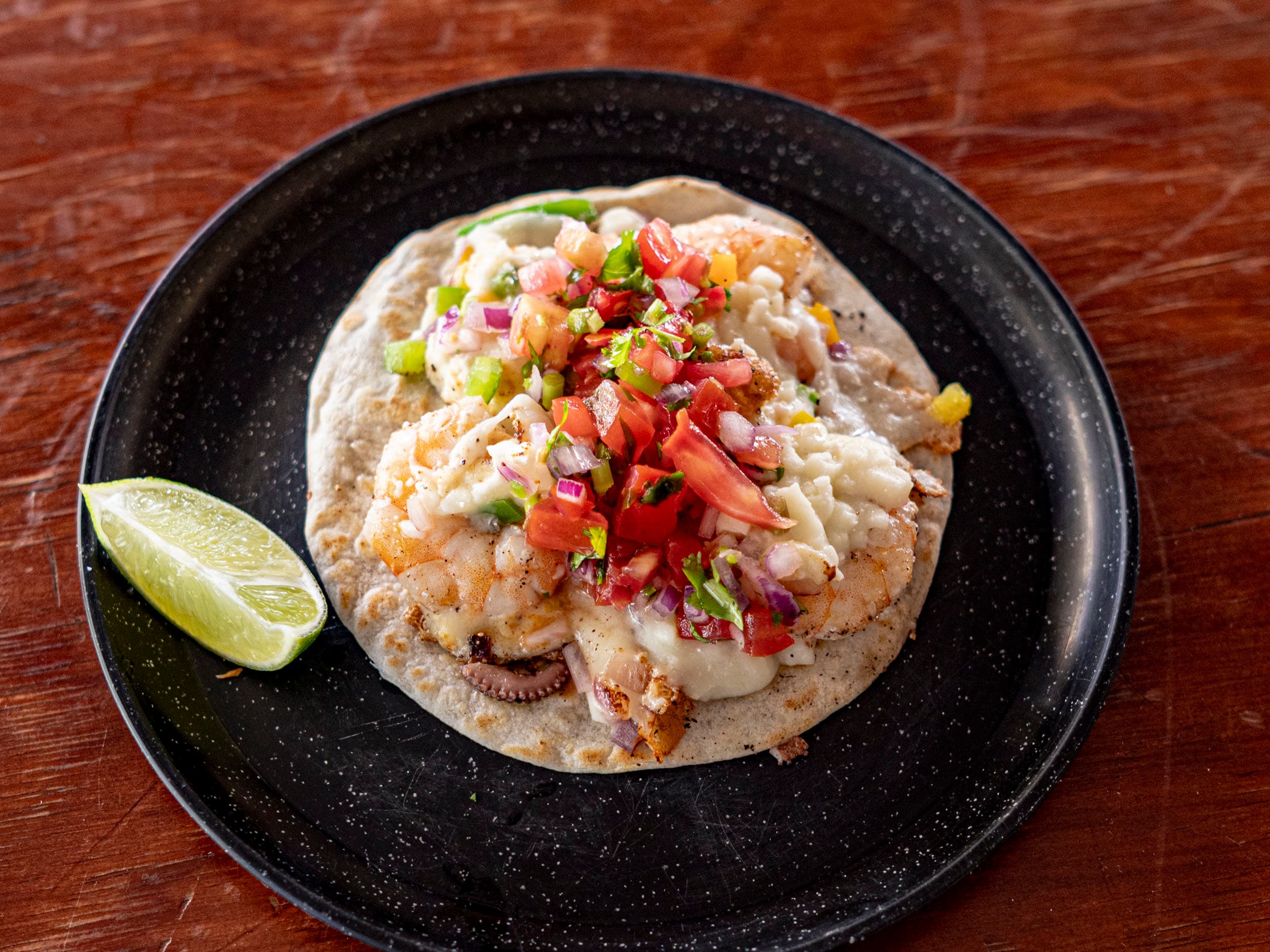 Taco Camarón Gobernador
