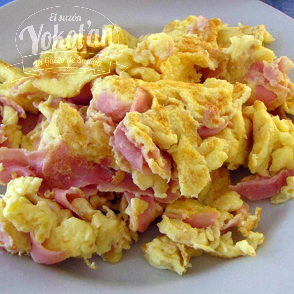 Huevos con Jamón