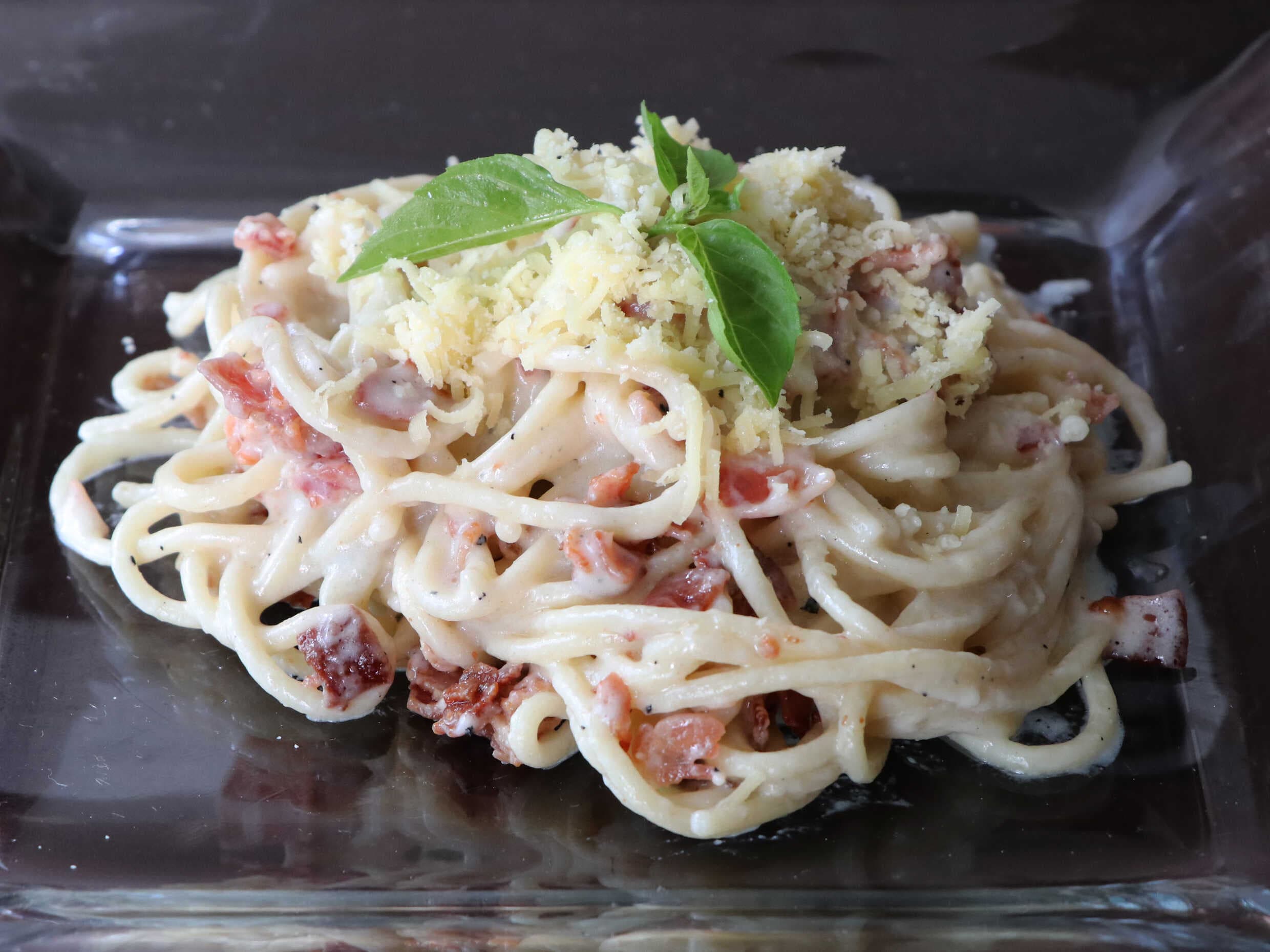 Pasta Carbonara Cremosa