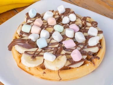 Wafles Especiales con Topping