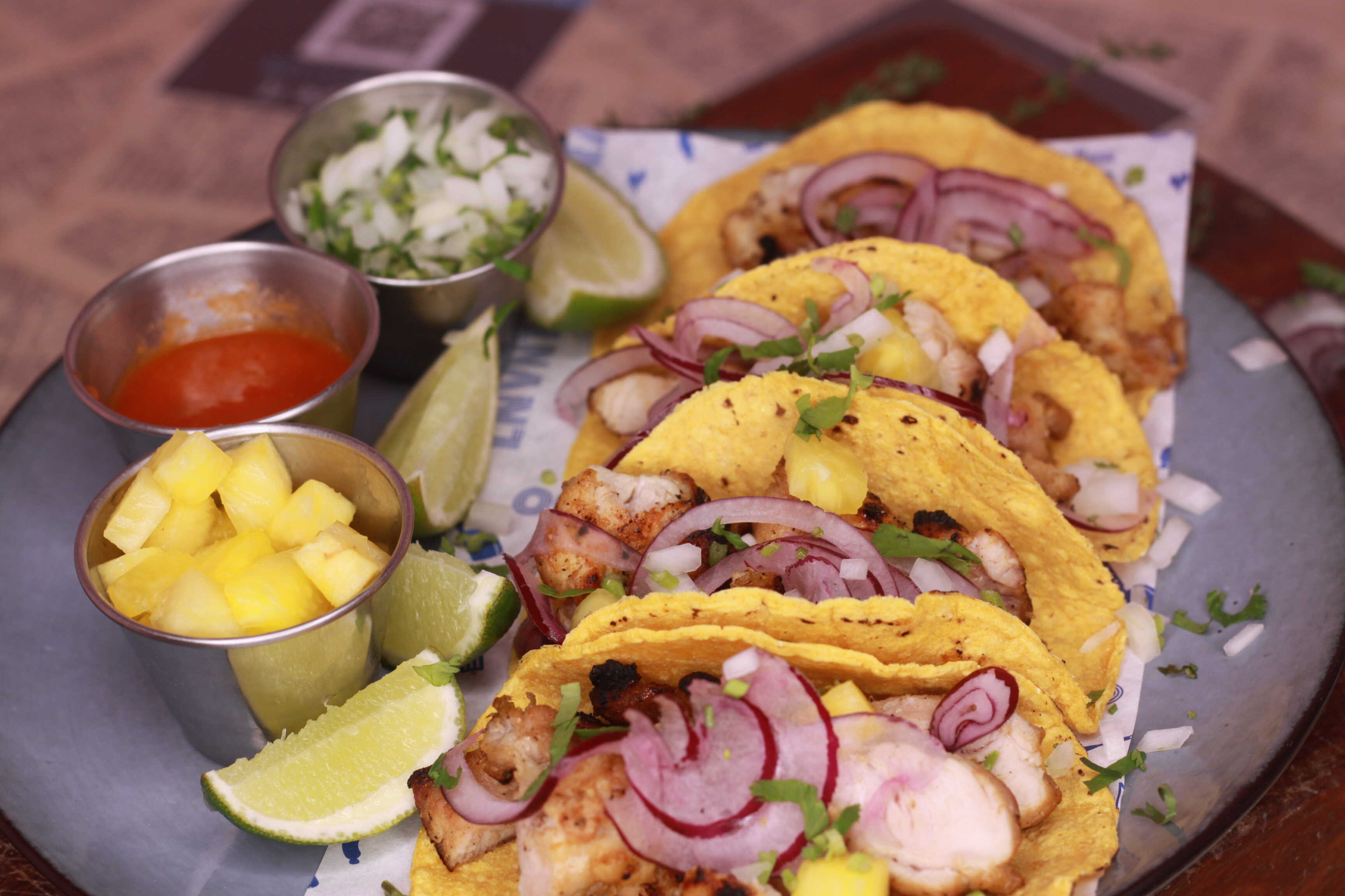 Tacos de Pollo + Tacos de Birria