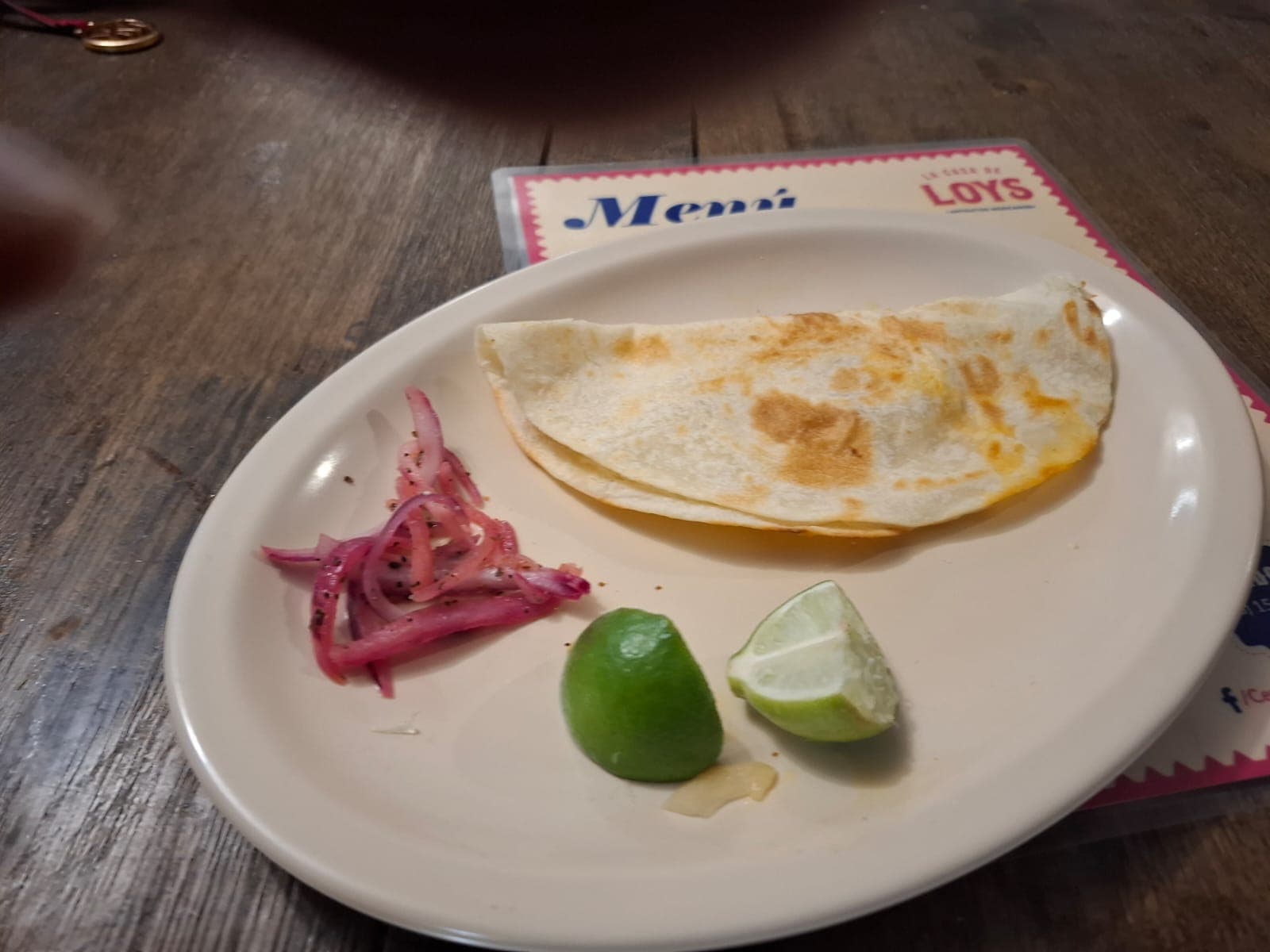Quesadilla Sencilla