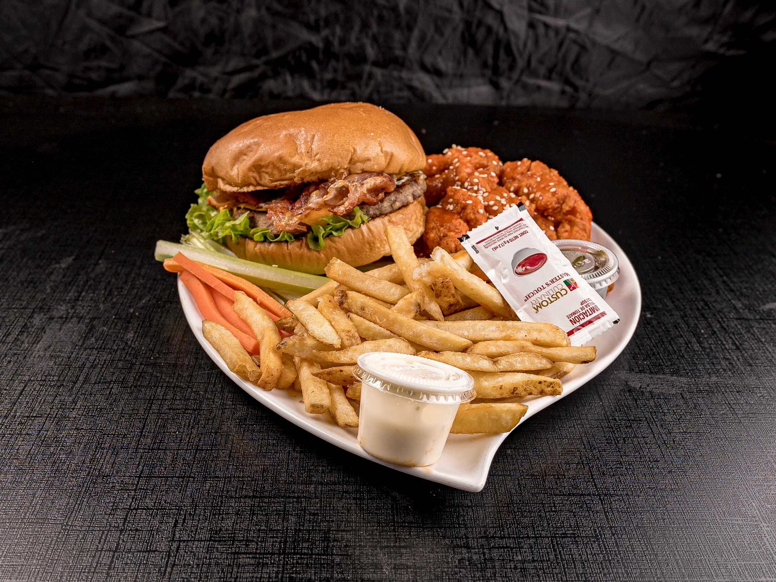 Austin Combo and fries