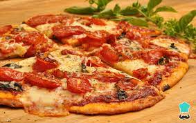 Pizza Tomate y Champiñones 8 Porciones