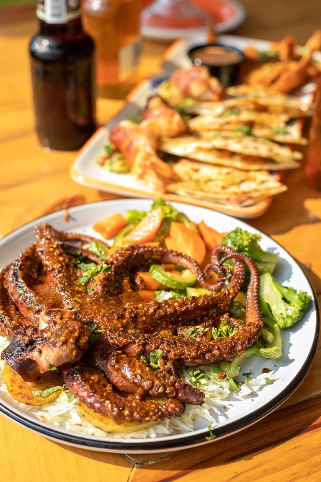 Pulpo Zarandeado