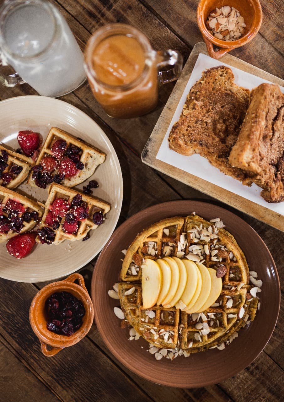 Waffles De Zanahoria