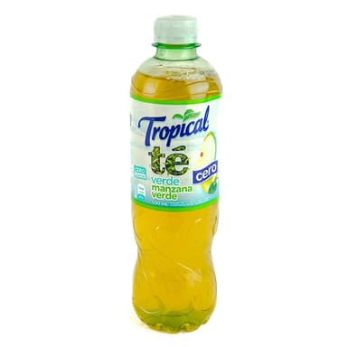 Tropical  te verde cero 500ml
