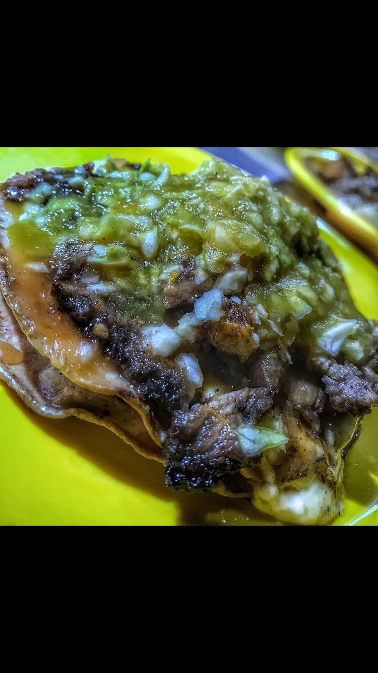 Taco Dorado asada