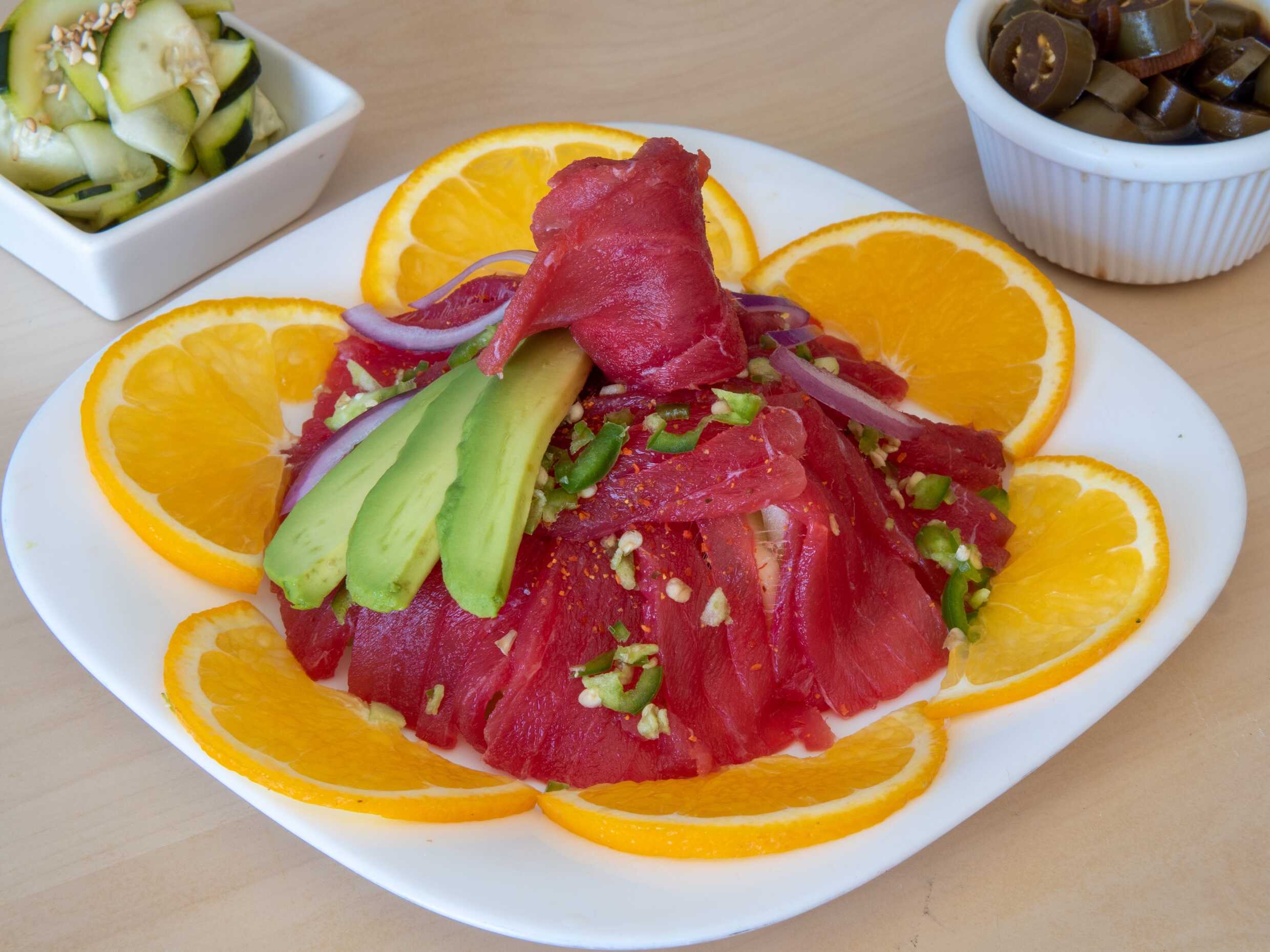 Sashimi de Pulpo