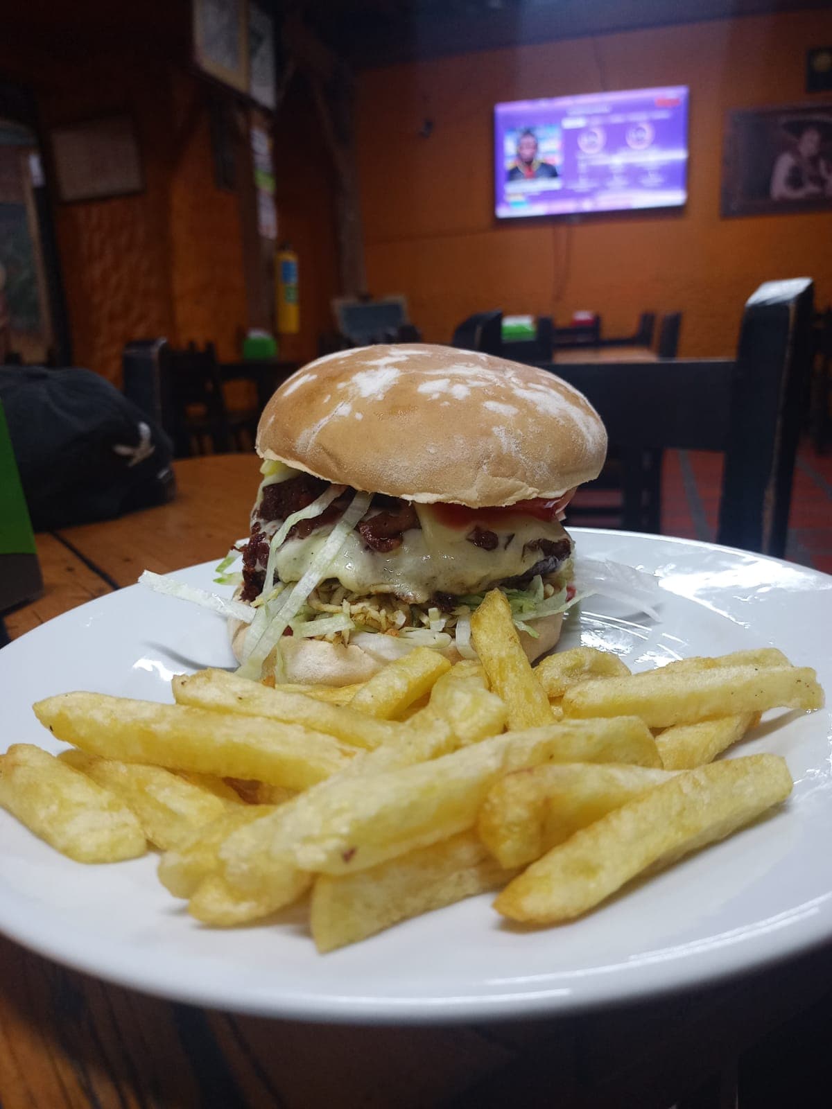 Combo Hamburguesa Sencilla