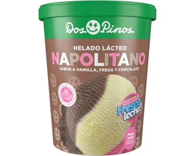 Helado Napolitano Fresco Leche 1/4 Gl