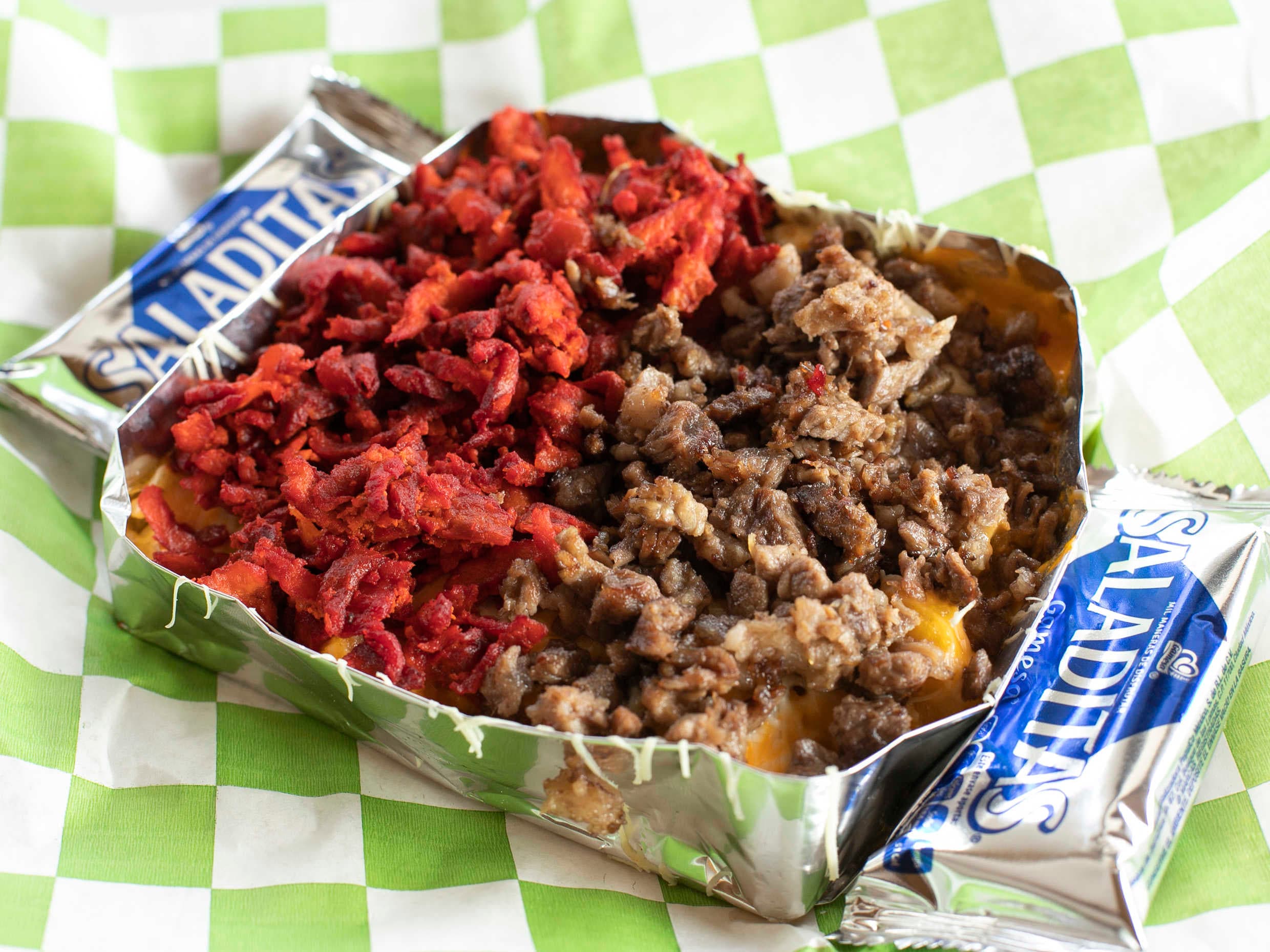 Papa asada mixta