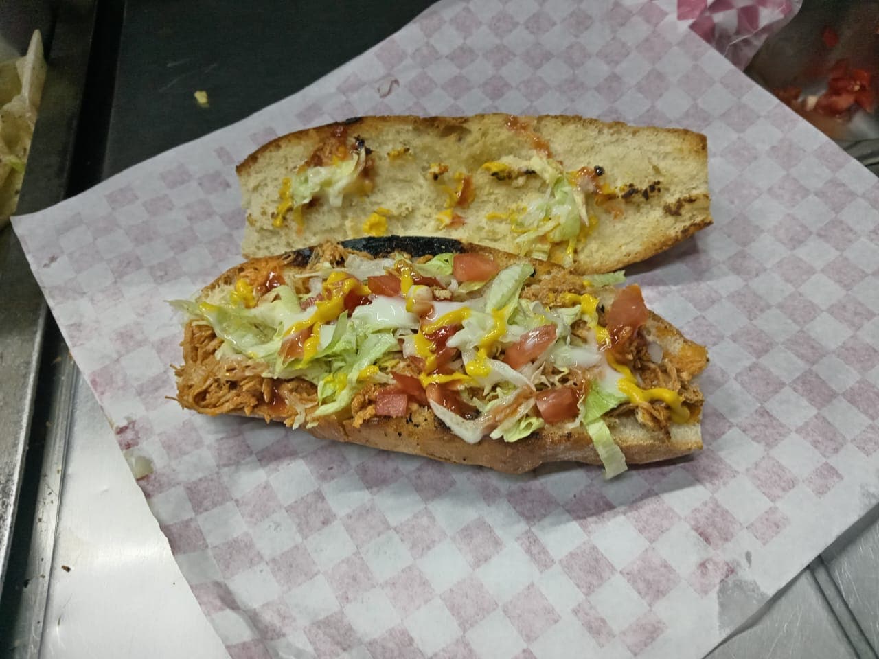 Lonche de Pierna + Papas a la Francesa