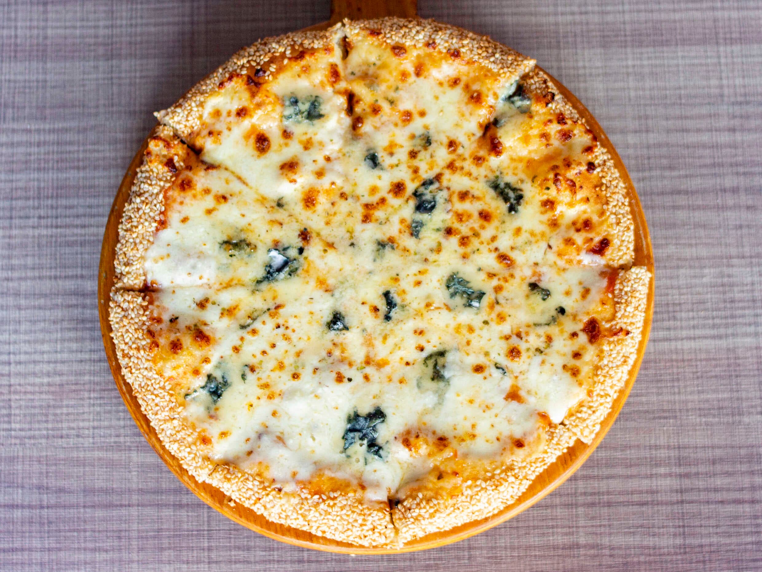 Pizza Queso Azul