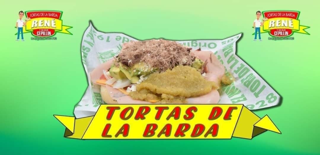 1 torta de la barda doble+1 torta sencilla + aguas
