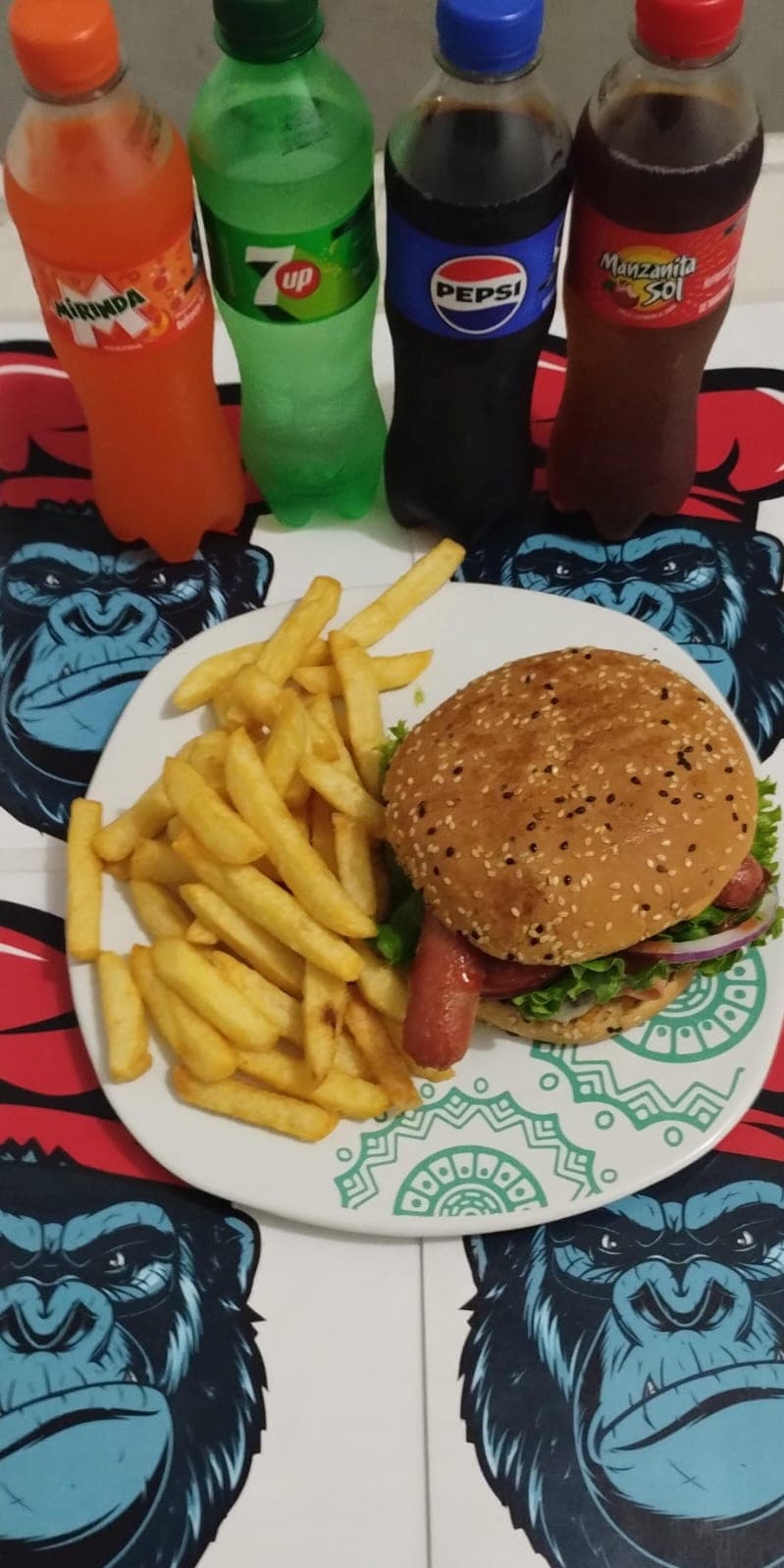 Combo Hamburguesa Jhony