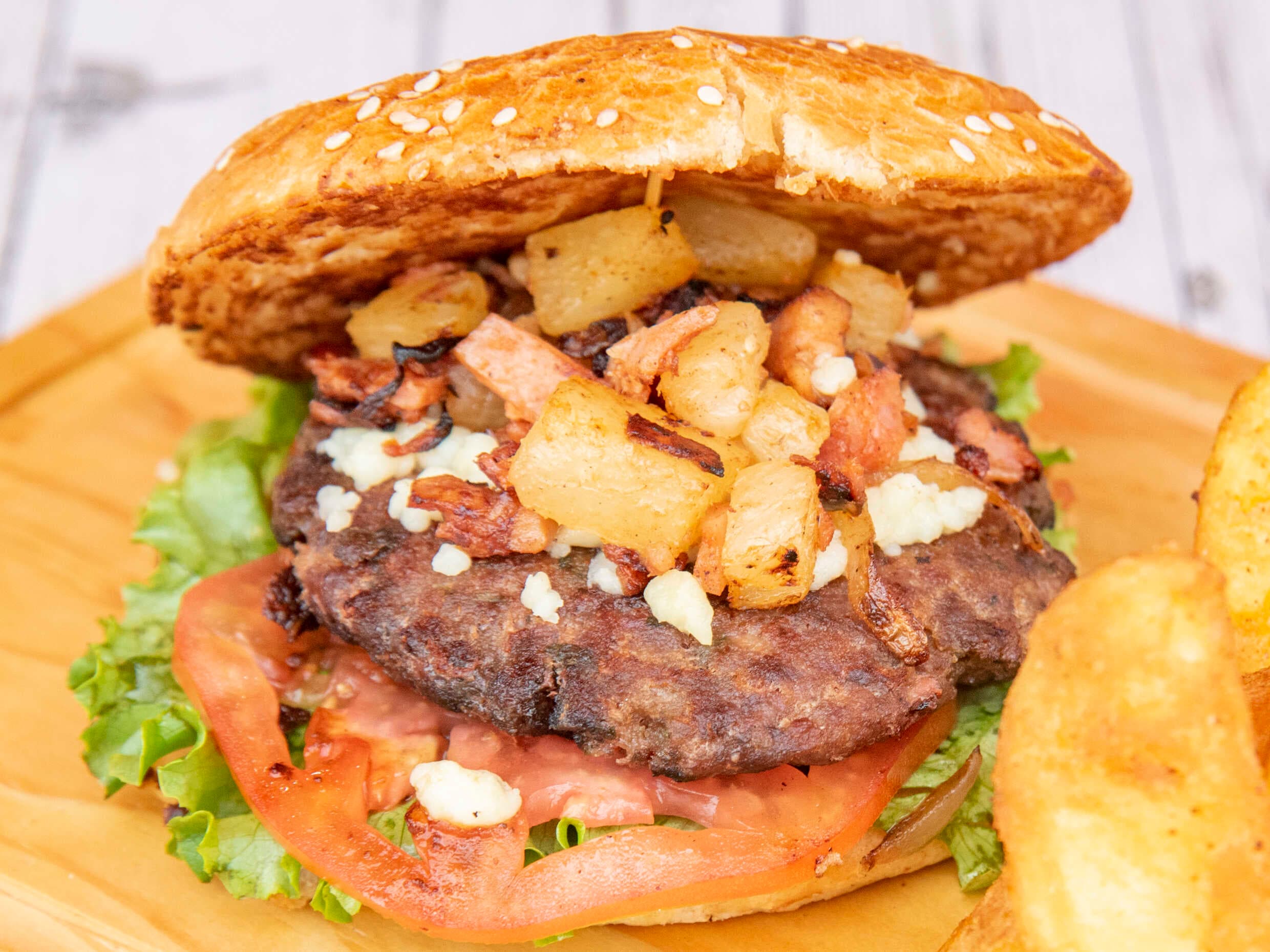 Hamburguesa Hawái Chica