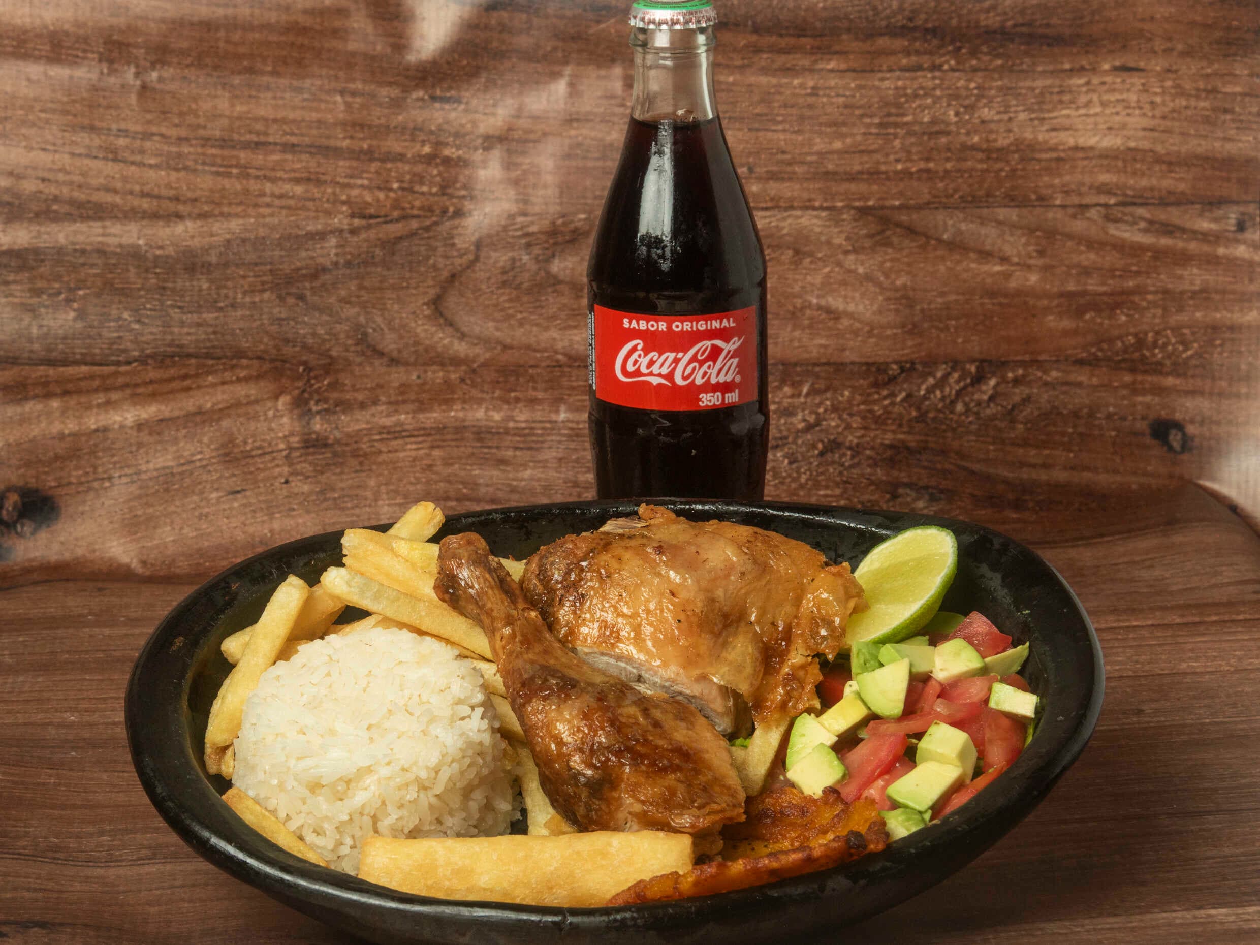 Bandeja Con Pollo