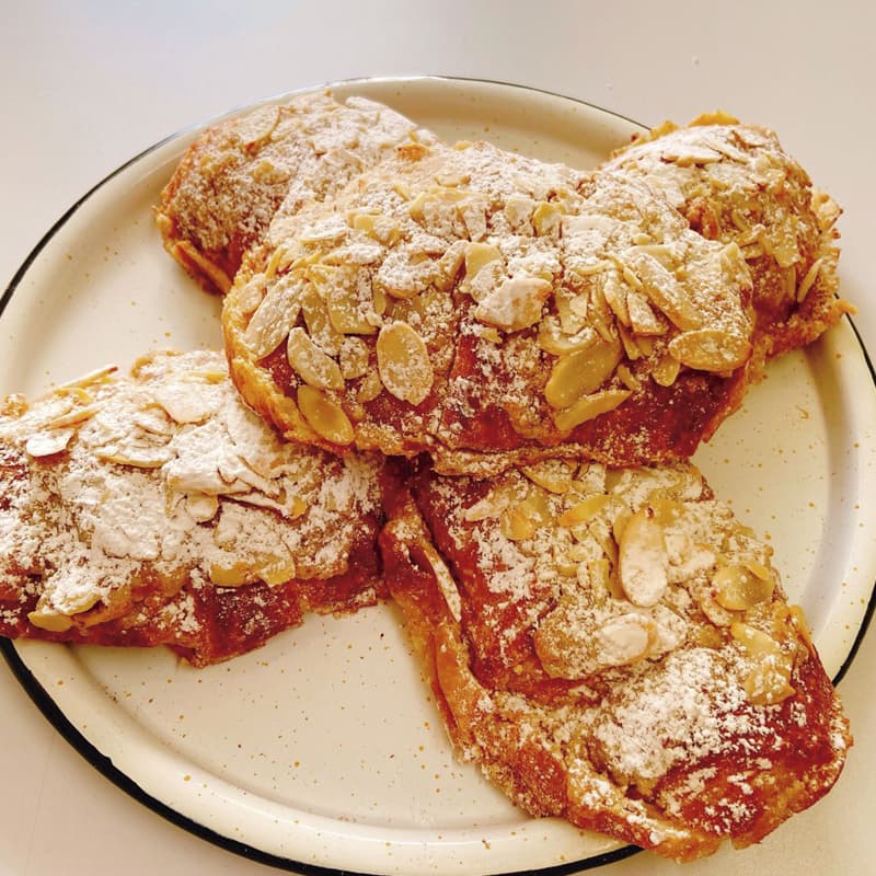 Croissant de almendras