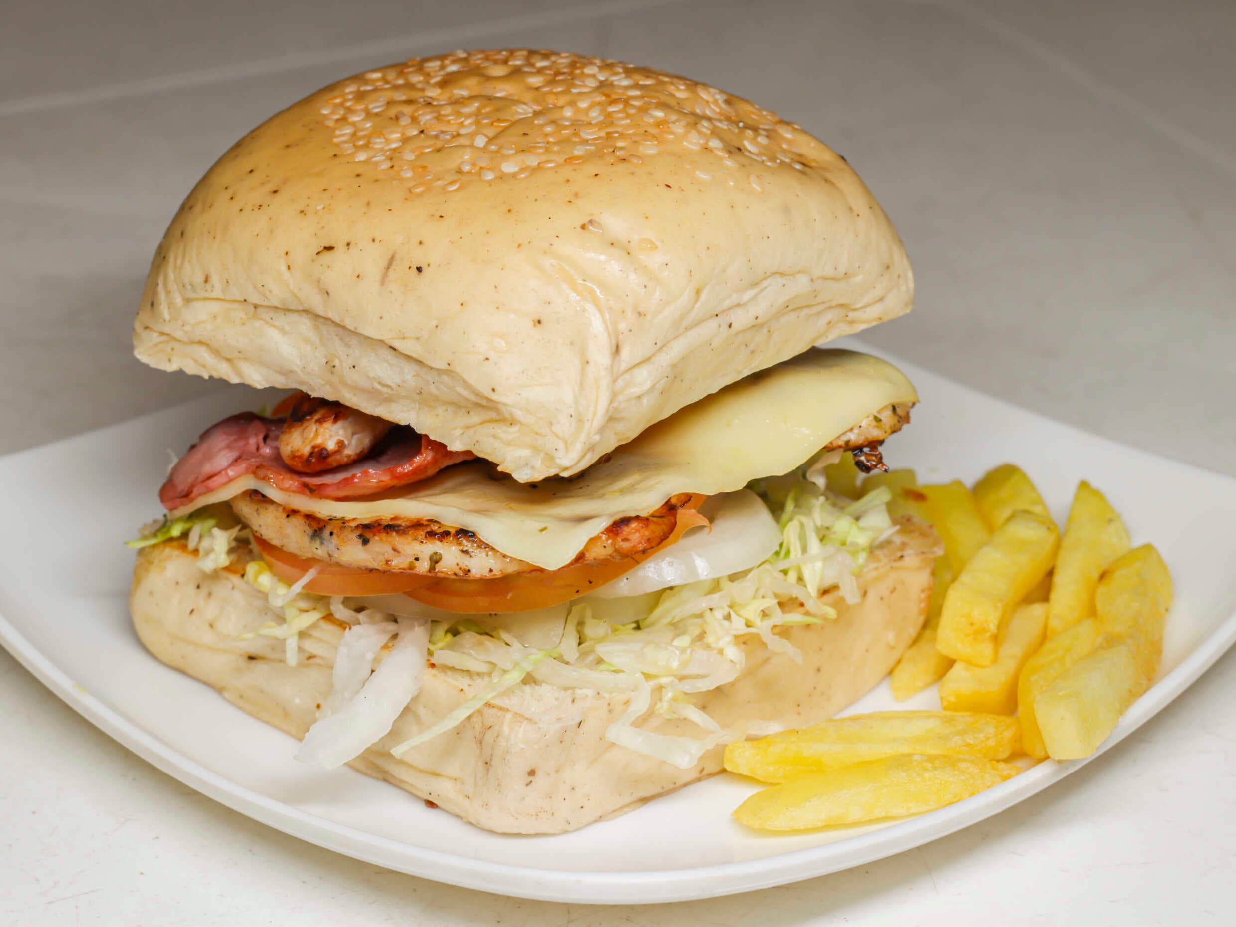 Hamburguesa de Pollo
