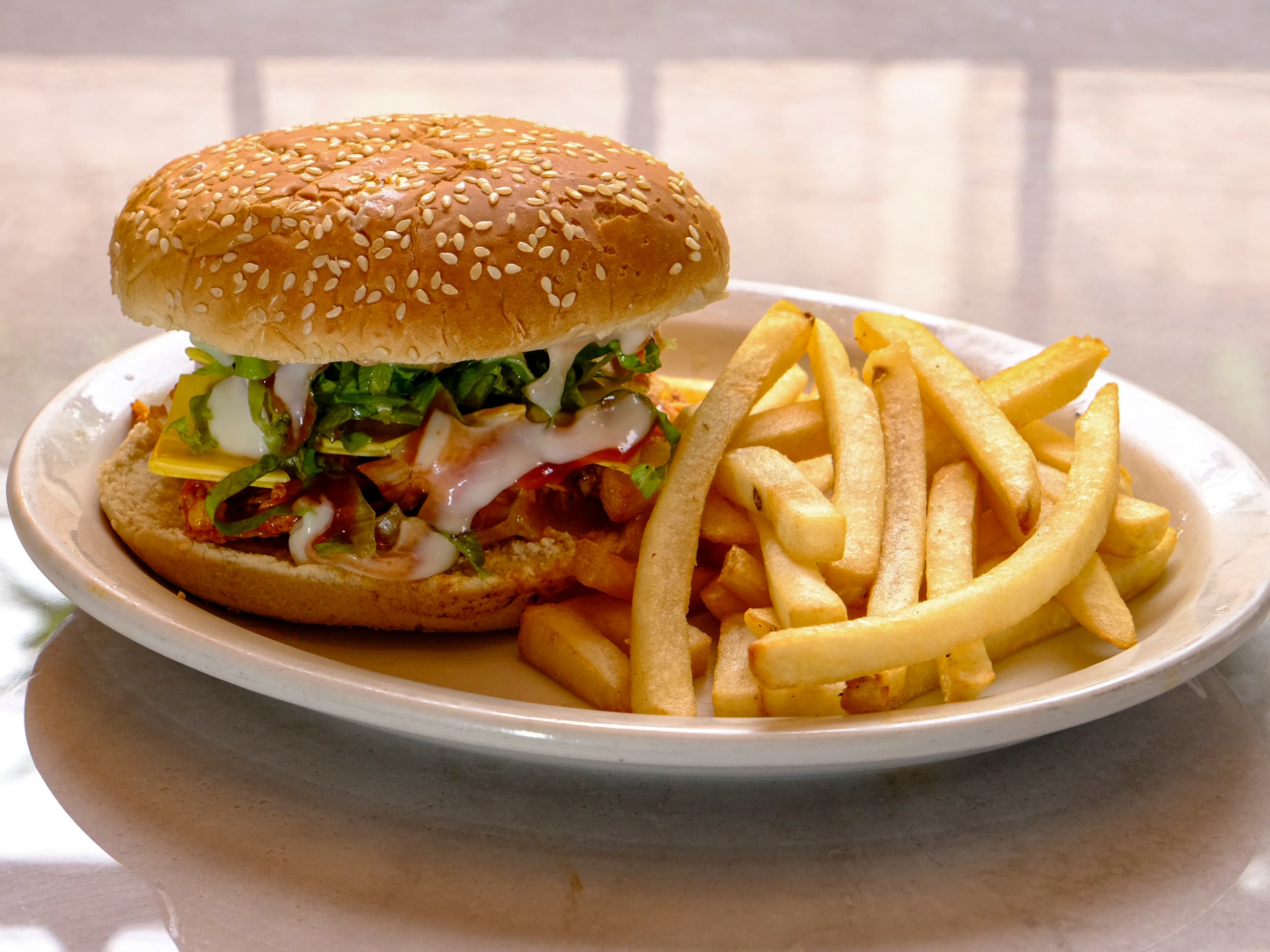Pollo Hamburguesa