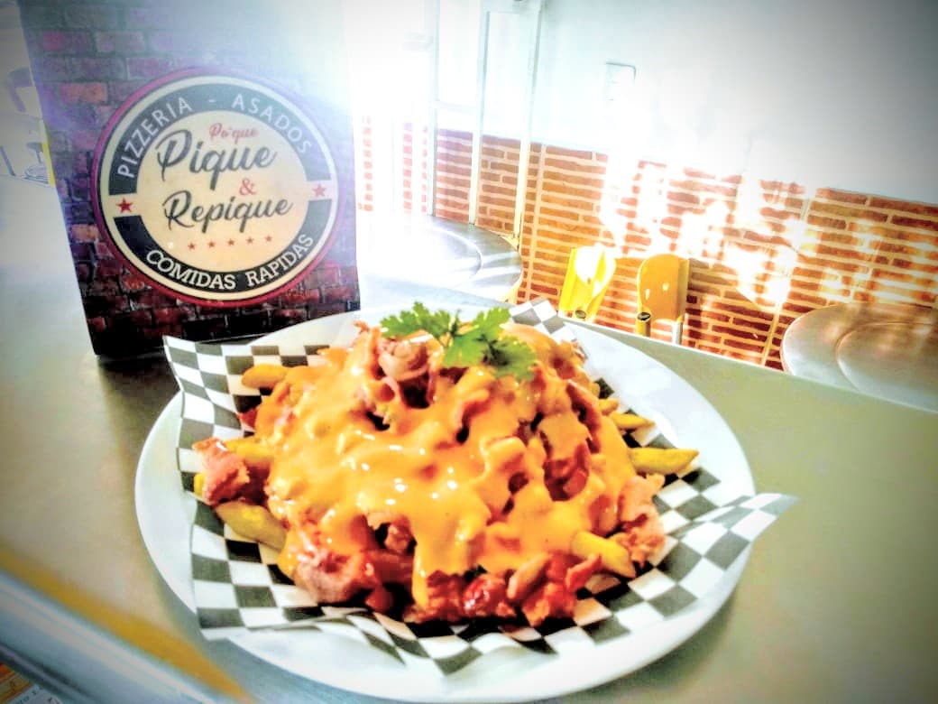 Papas cheddar