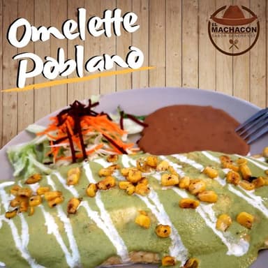 Omelette Poblano